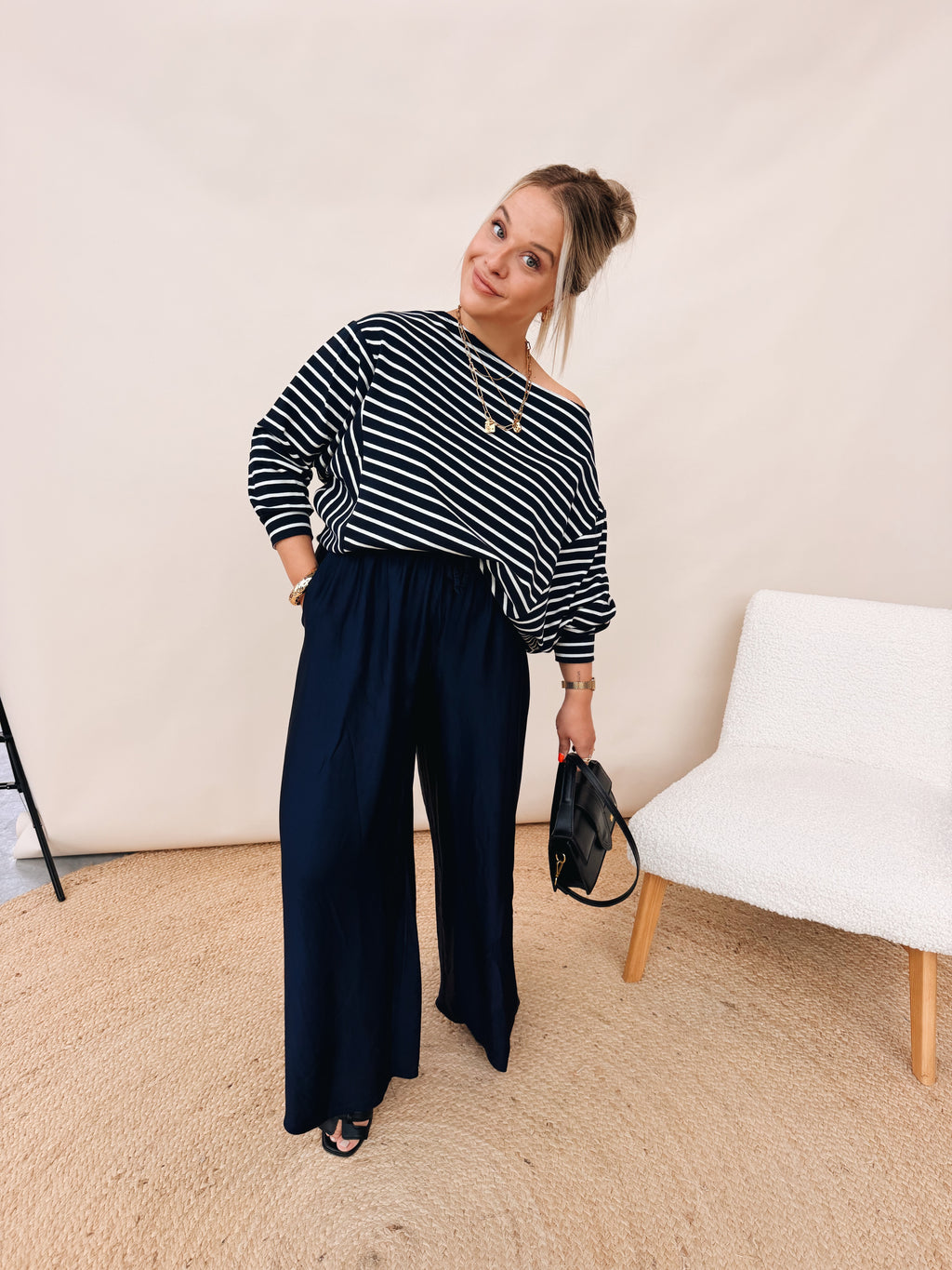 Nuria Pantalon Navy