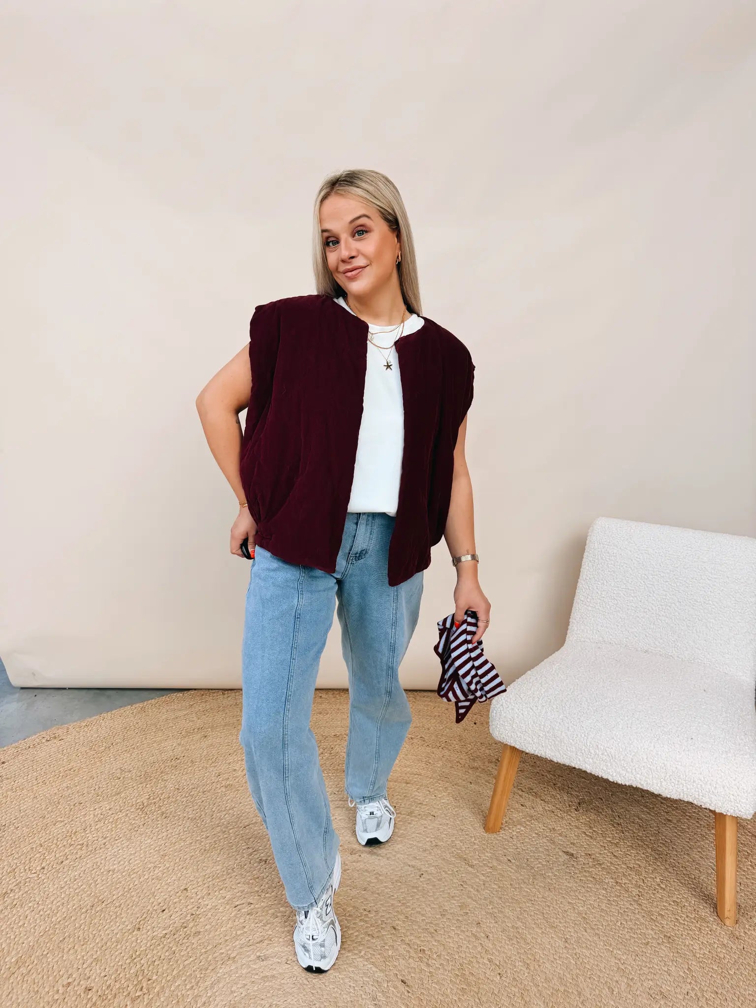 Iris Jacket Bordeaux