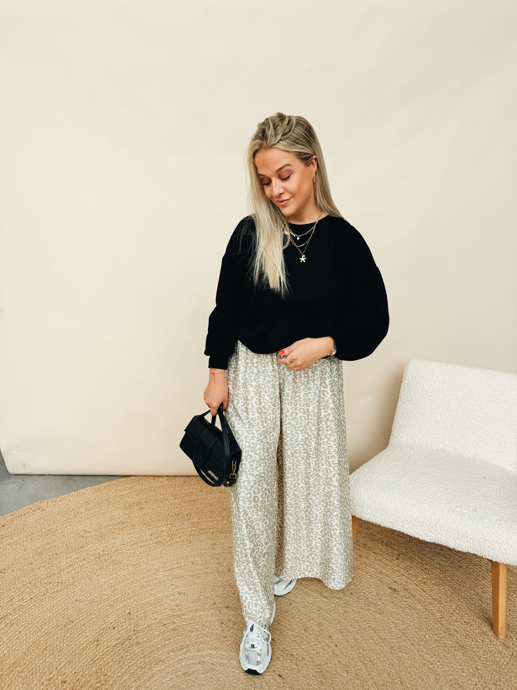 Merlinde Sweatshirt Zwart