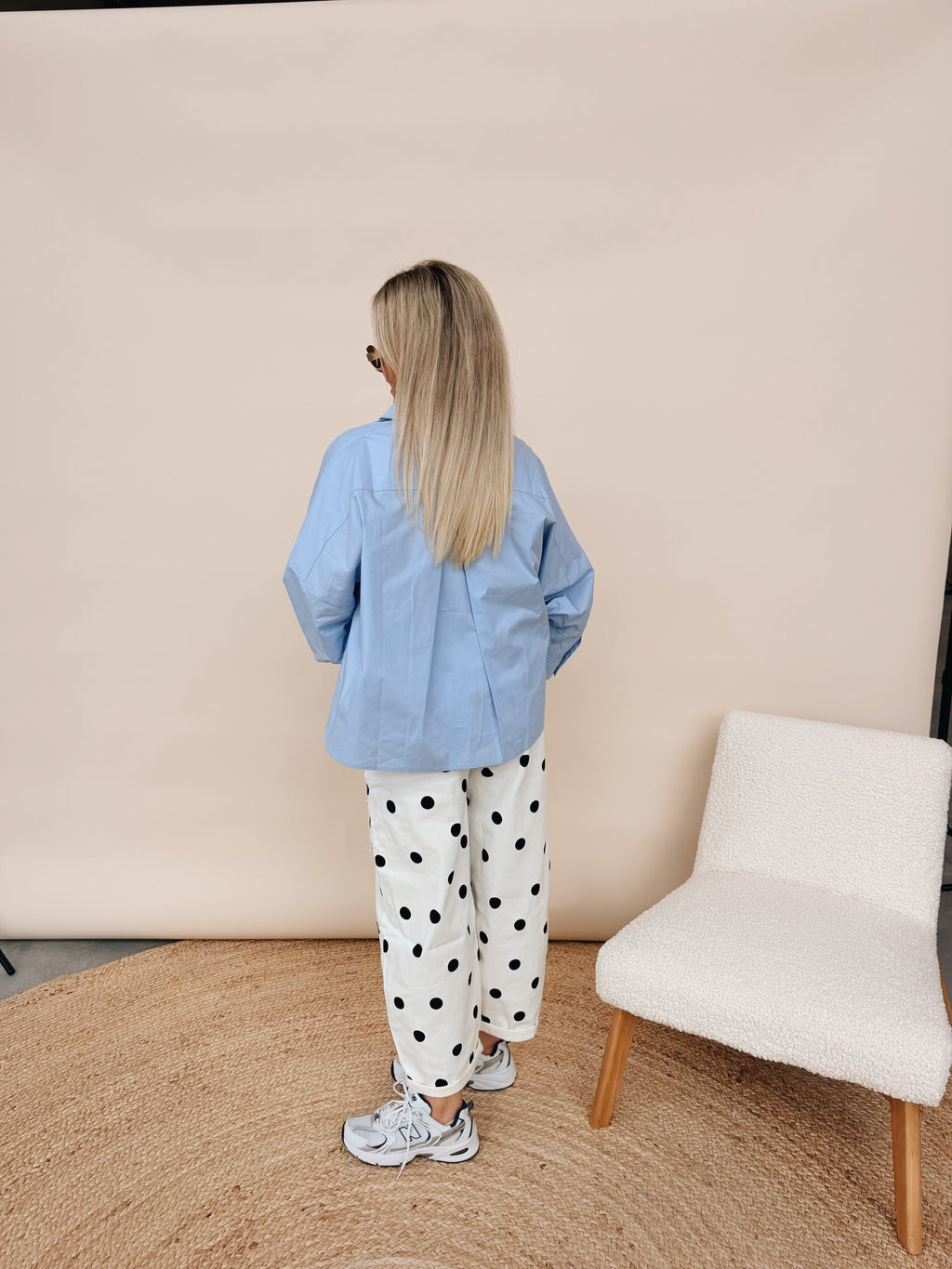 Dot Balloon Jeans