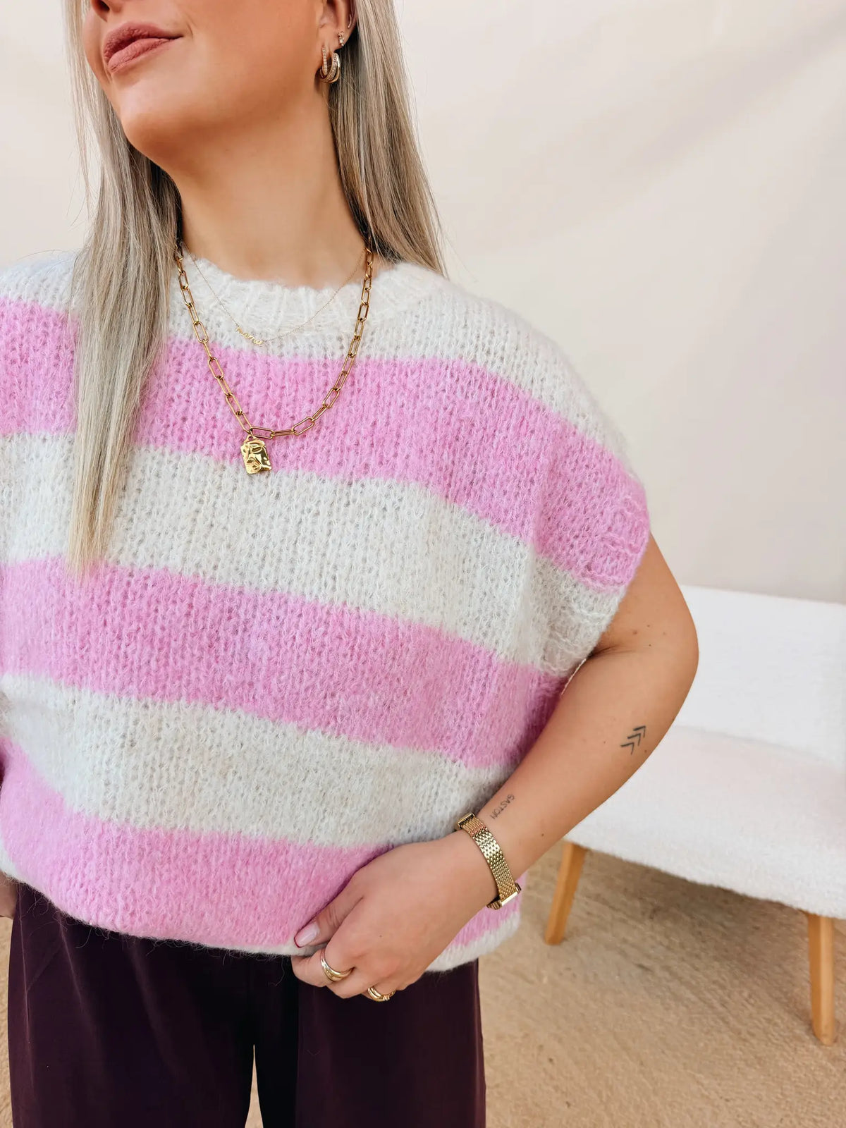 Alix Knit Roze