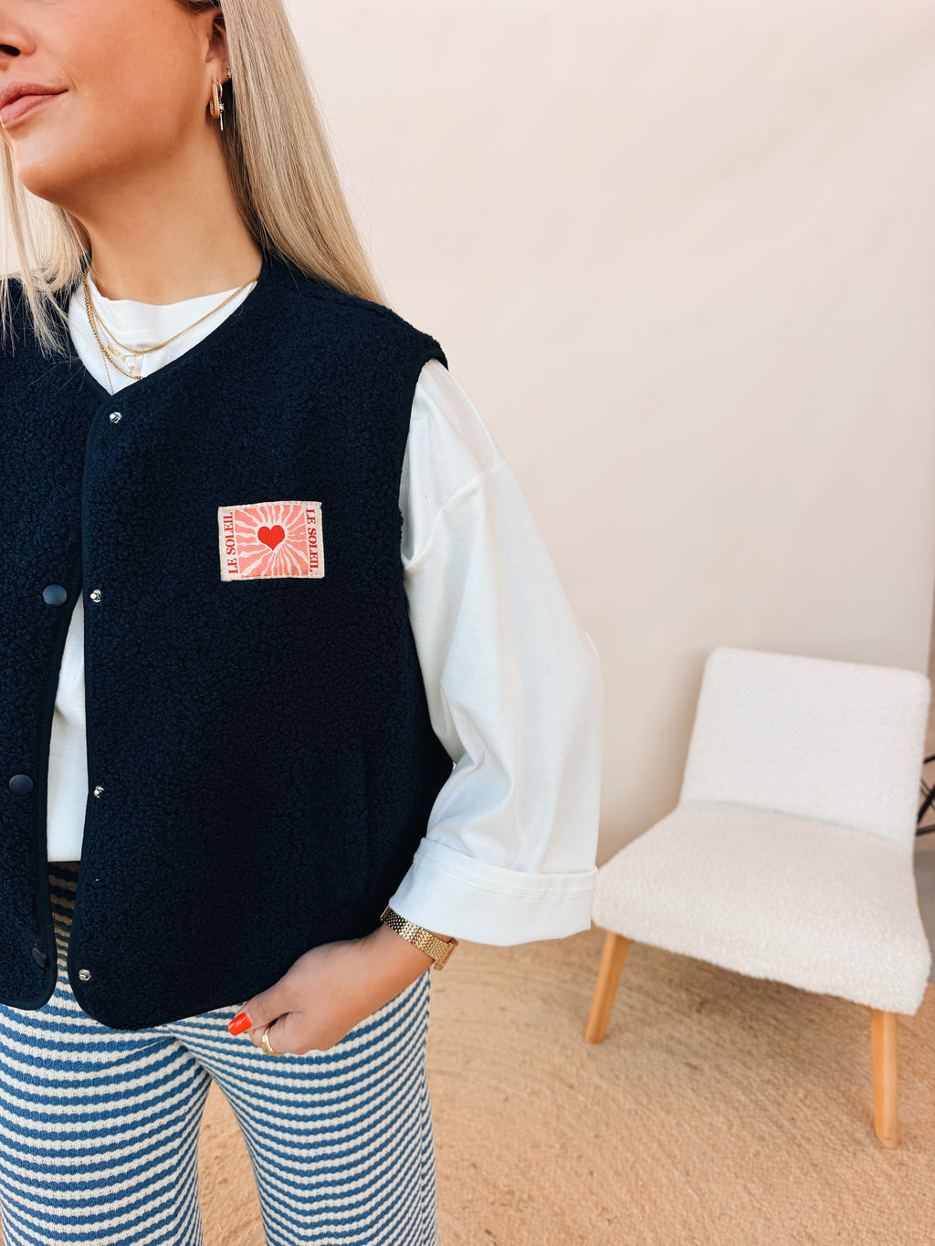 Leonie Jacket Navy