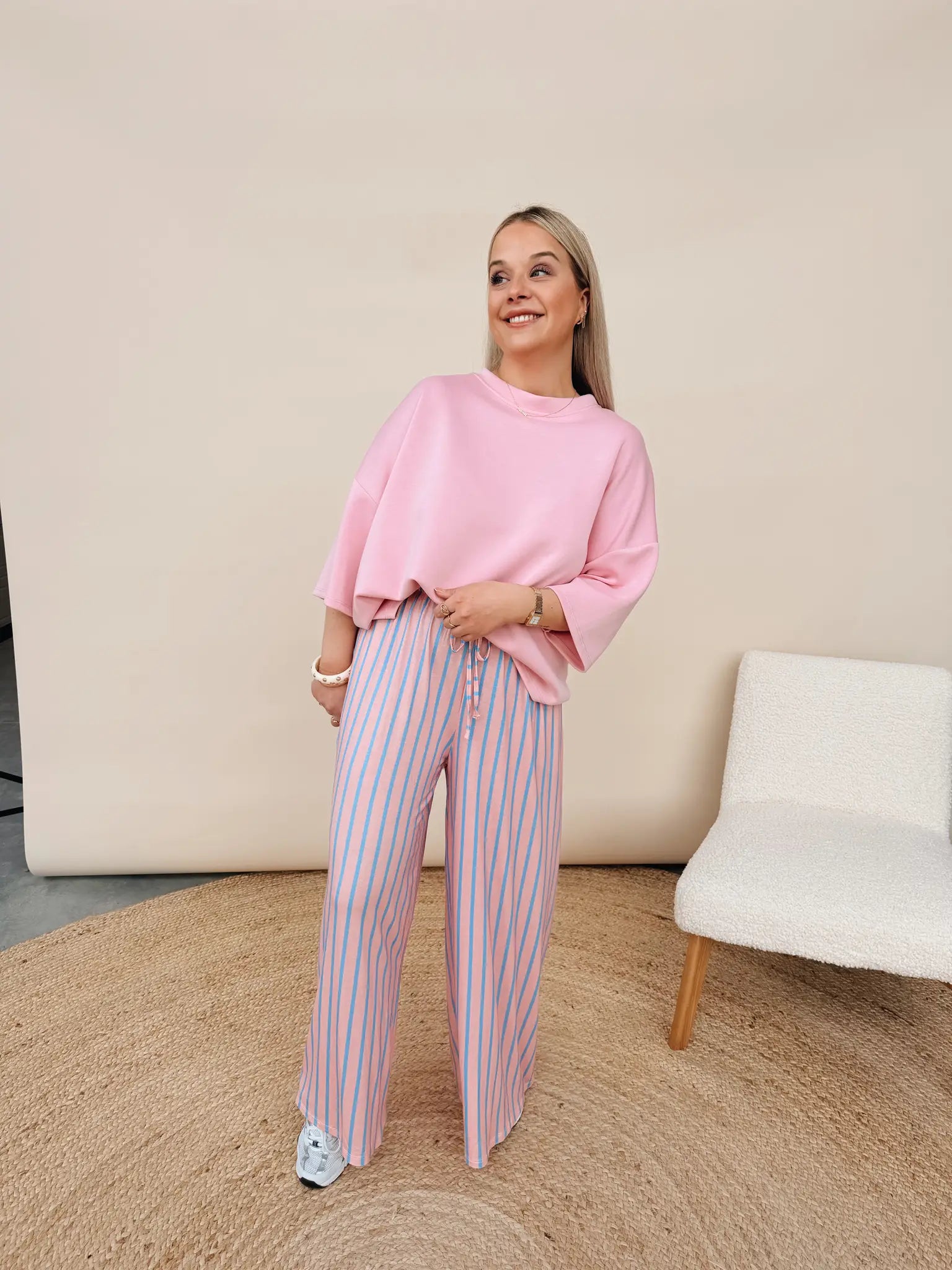 Lynn Pantalon Rose