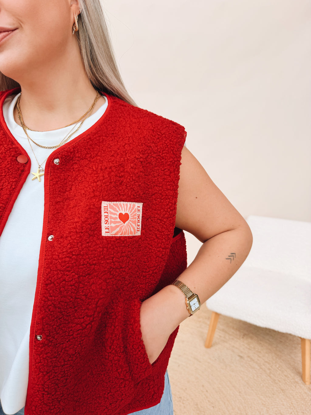 Leonie Jacket Rood