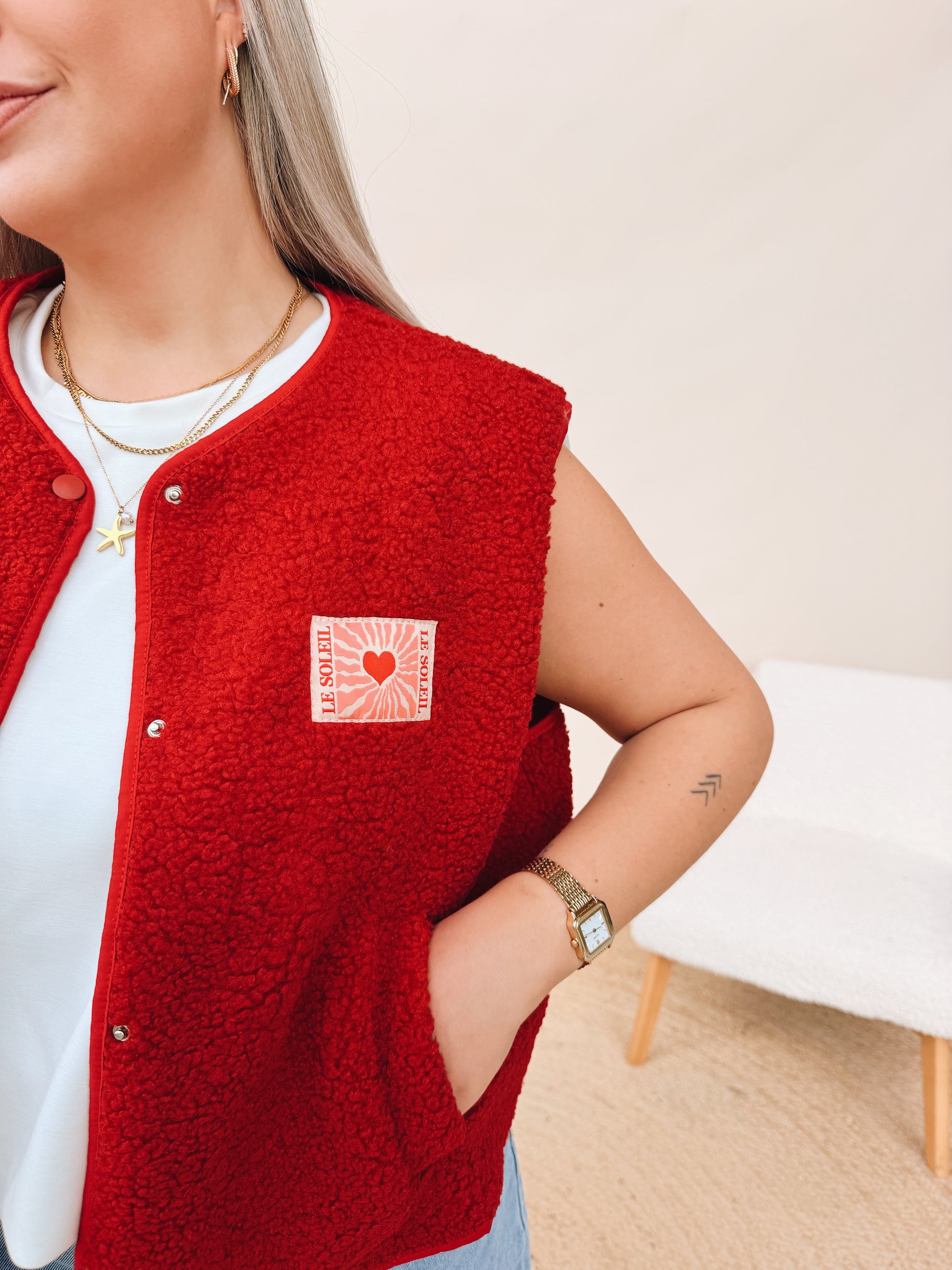 Leonie Jacket Rood