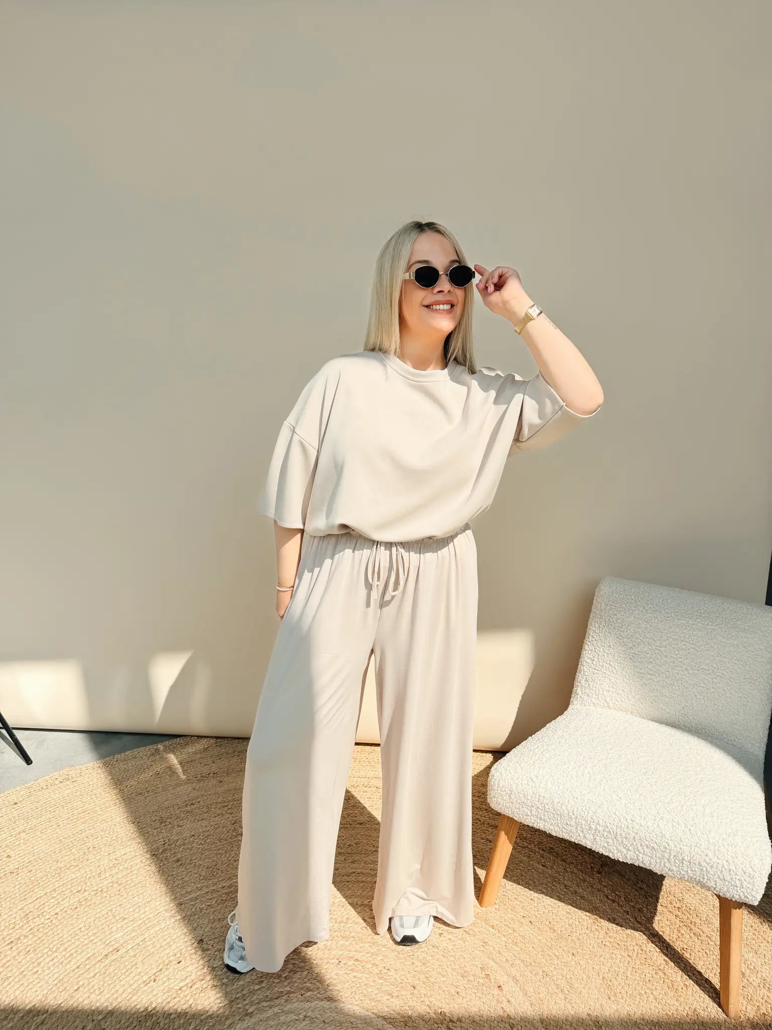 Leontien Shirt Beige