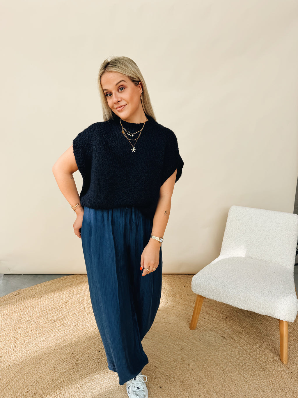 Apolline Knit Navy