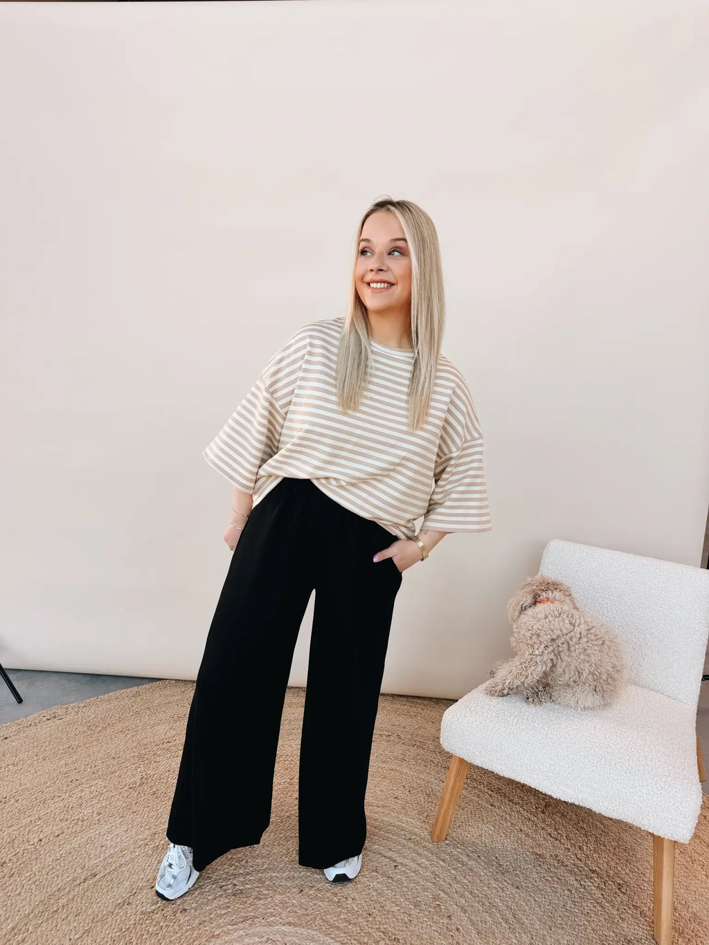 Clementine Pantalon Zwart