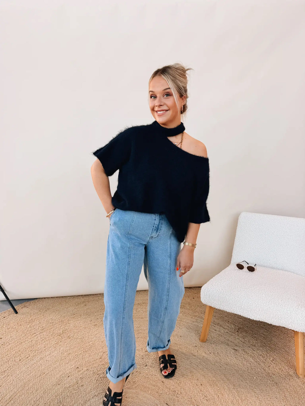 Kiana Barrel Jeans