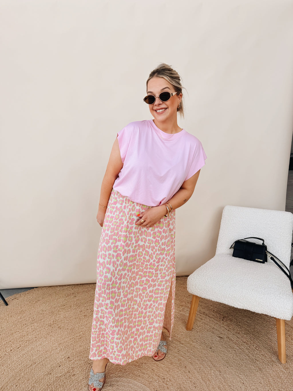 Julienne Top Rose