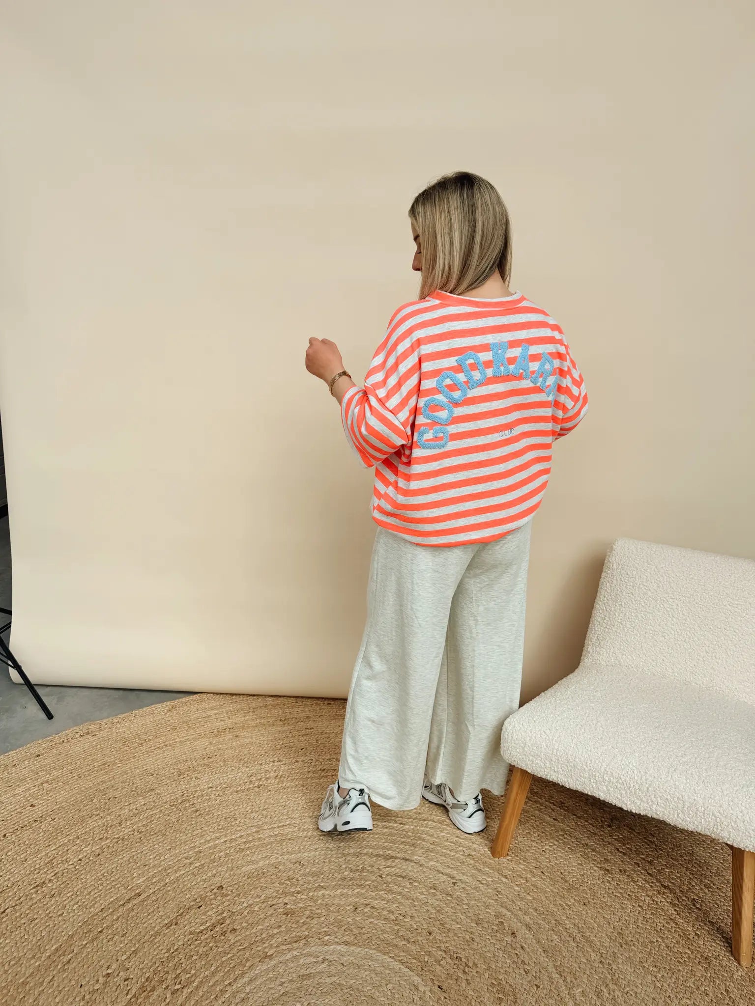 Clementine Pantalon Lichtgrijs