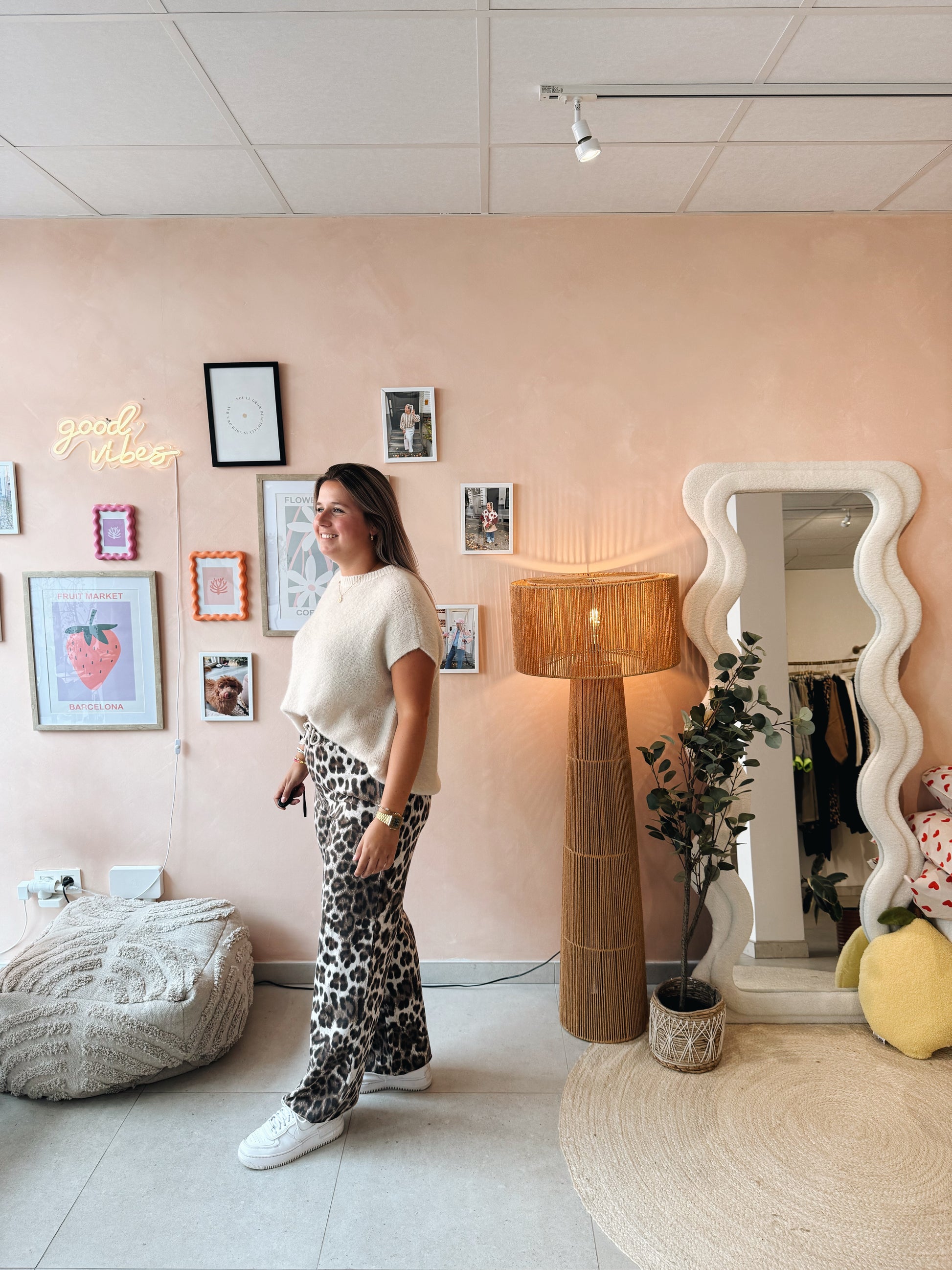 Noa Leopard Pantalon