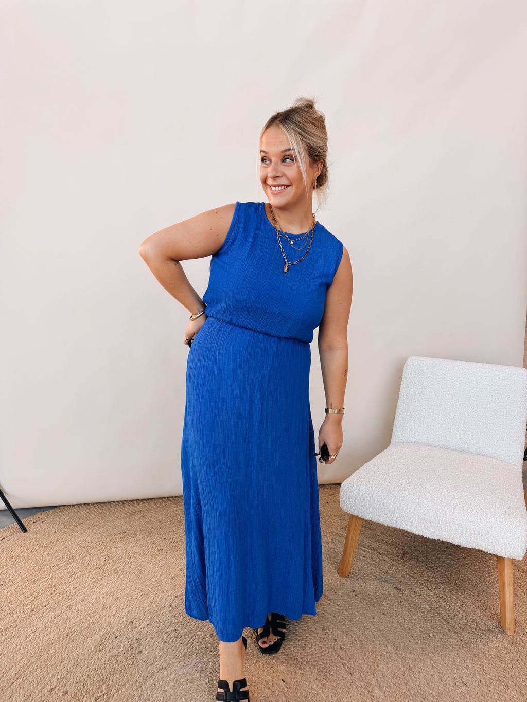 Rosie Set Kobaltblauw