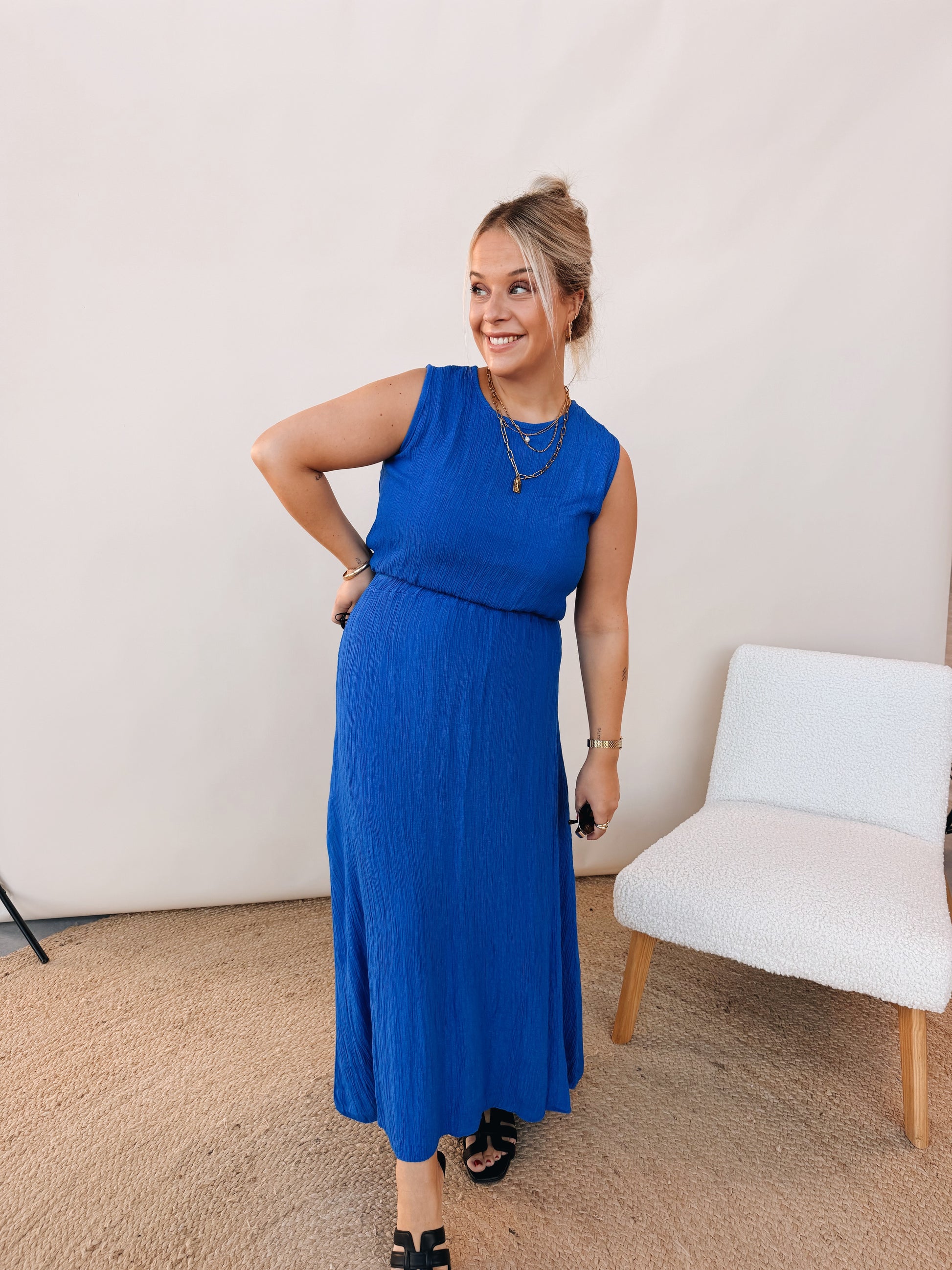 Rosie Set Kobaltblauw