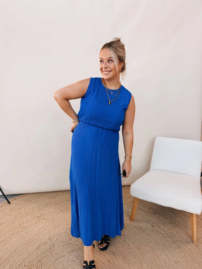 Rosie Set Kobaltblauw