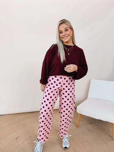 Rosanna Dot Jeans Rose
