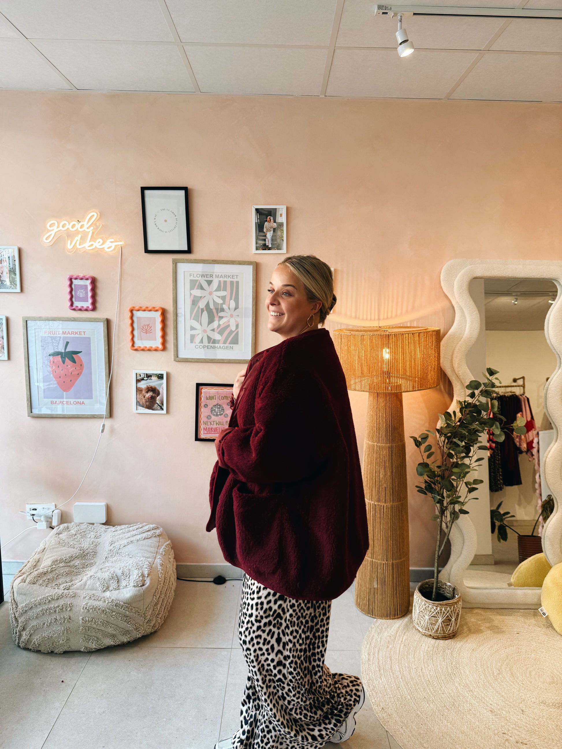 Gisèle Jacket Bordeaux