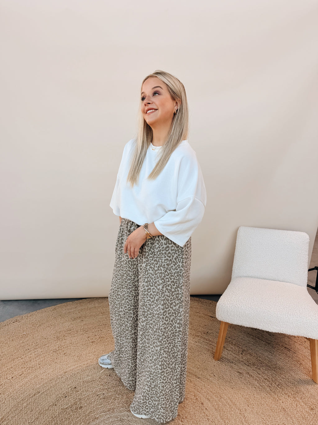 Leonie Leopard Pantalon