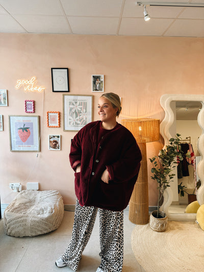 Gisèle Jacket Bordeaux