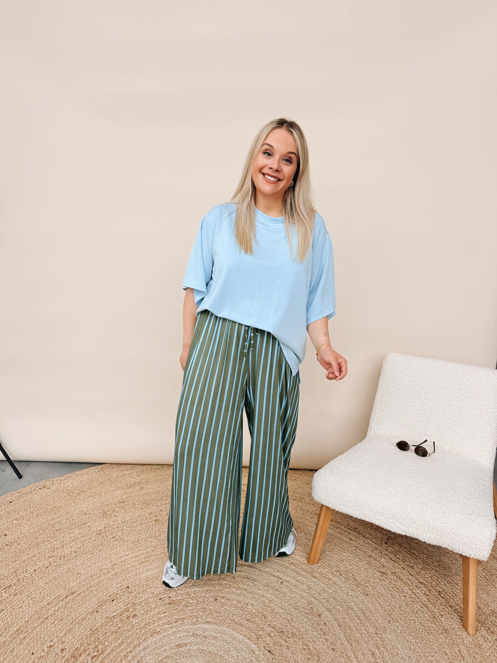 Bona Shirt Babyblauw