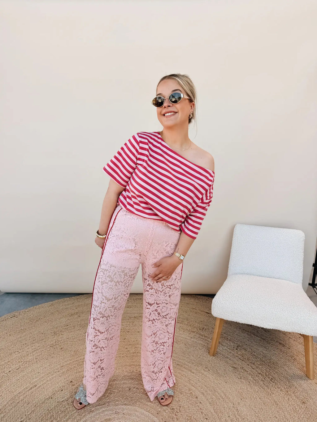 Loret Top Roze