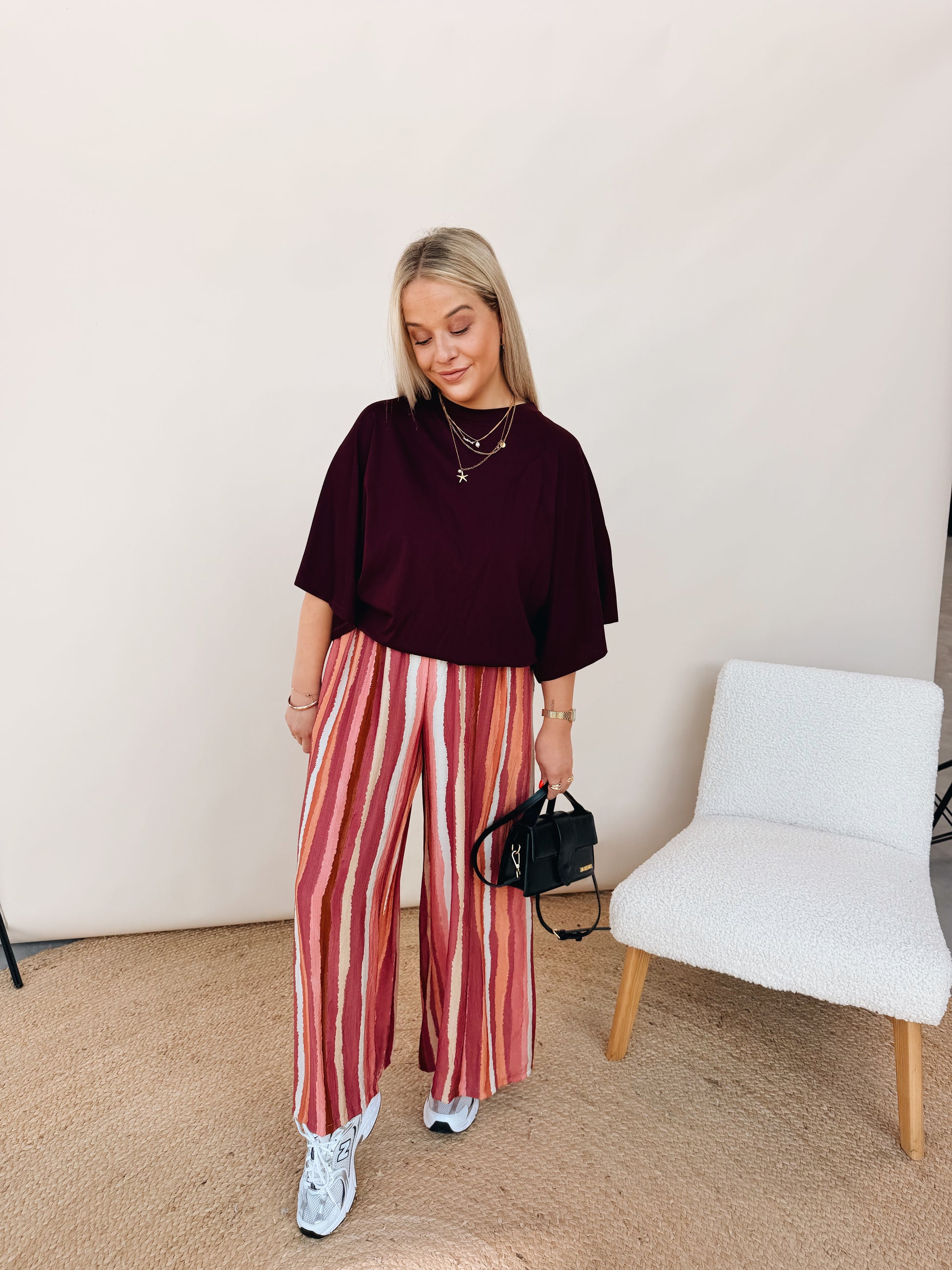 Siena Top Burgundy