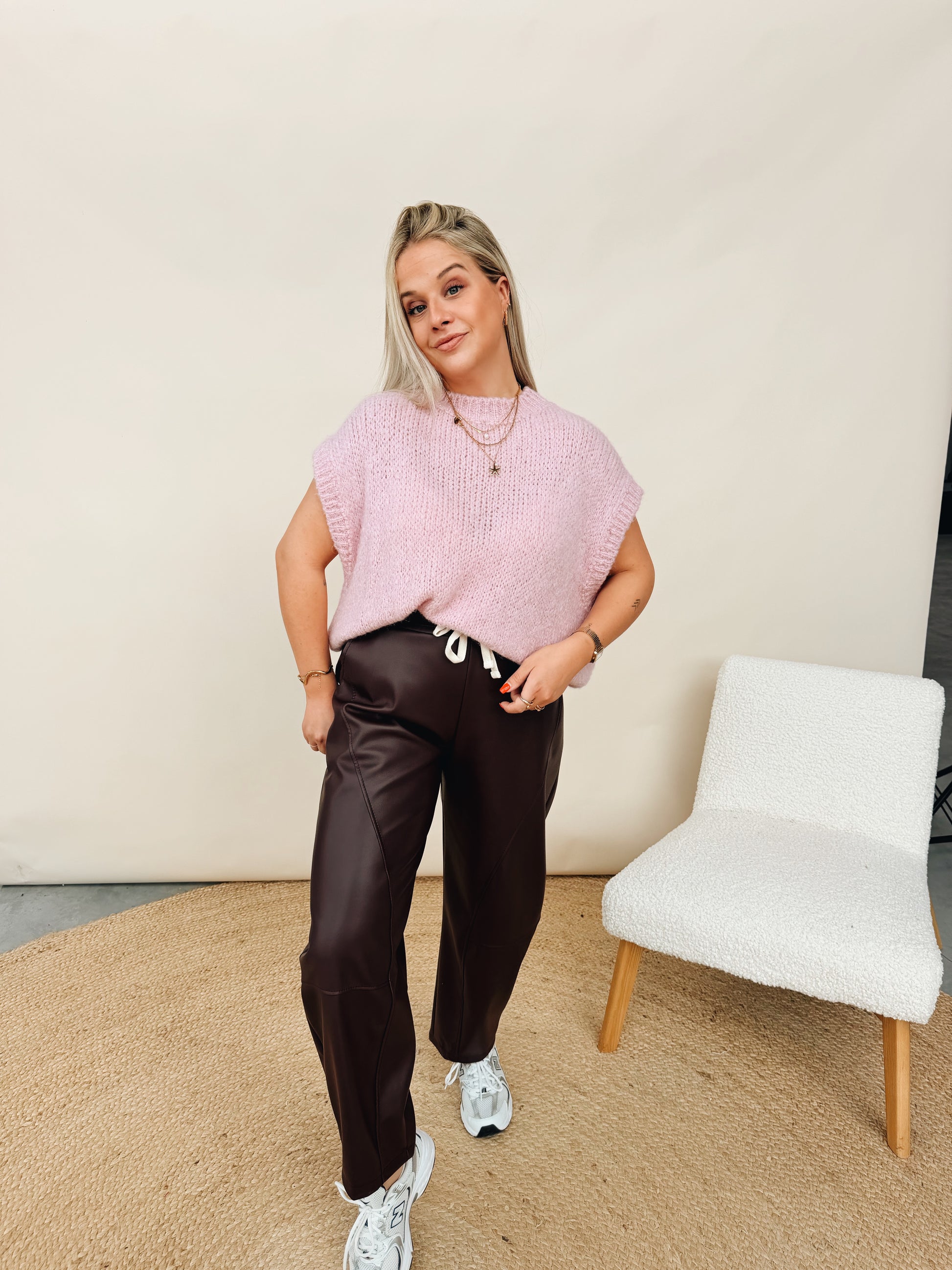 Apolline Knit Rose