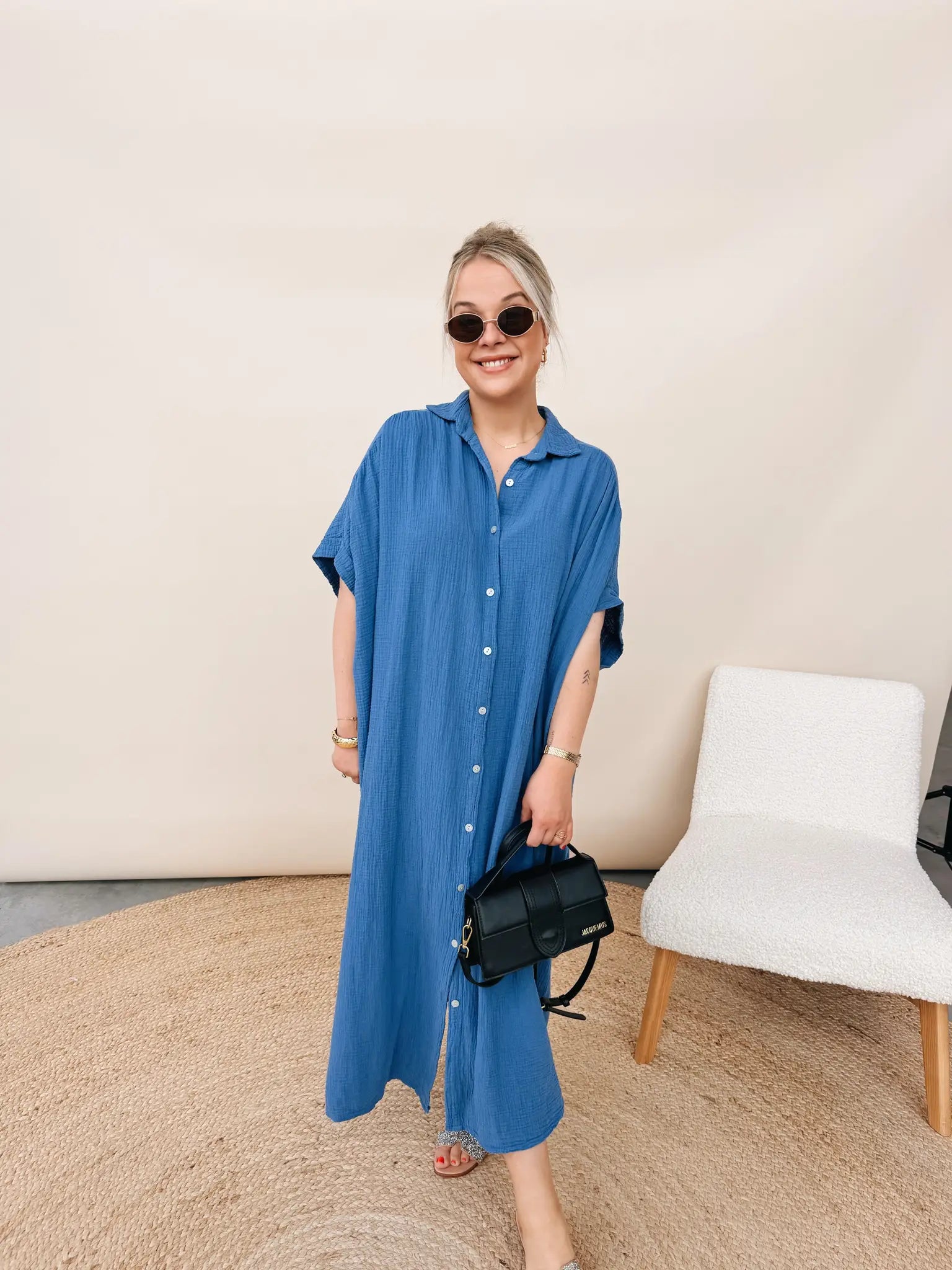 Mona Jurk Blauw