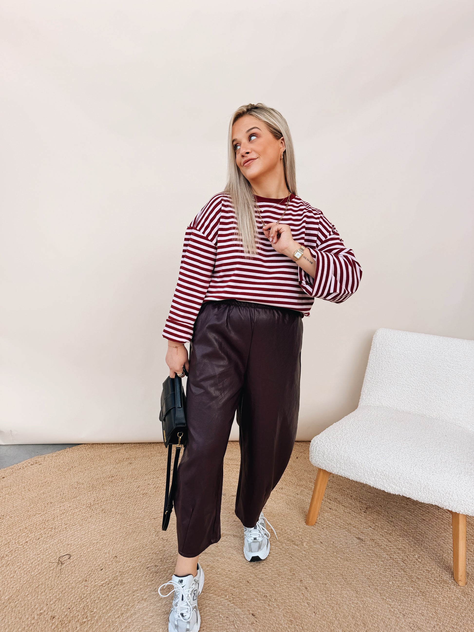 Sixtine Shirt Bordeaux