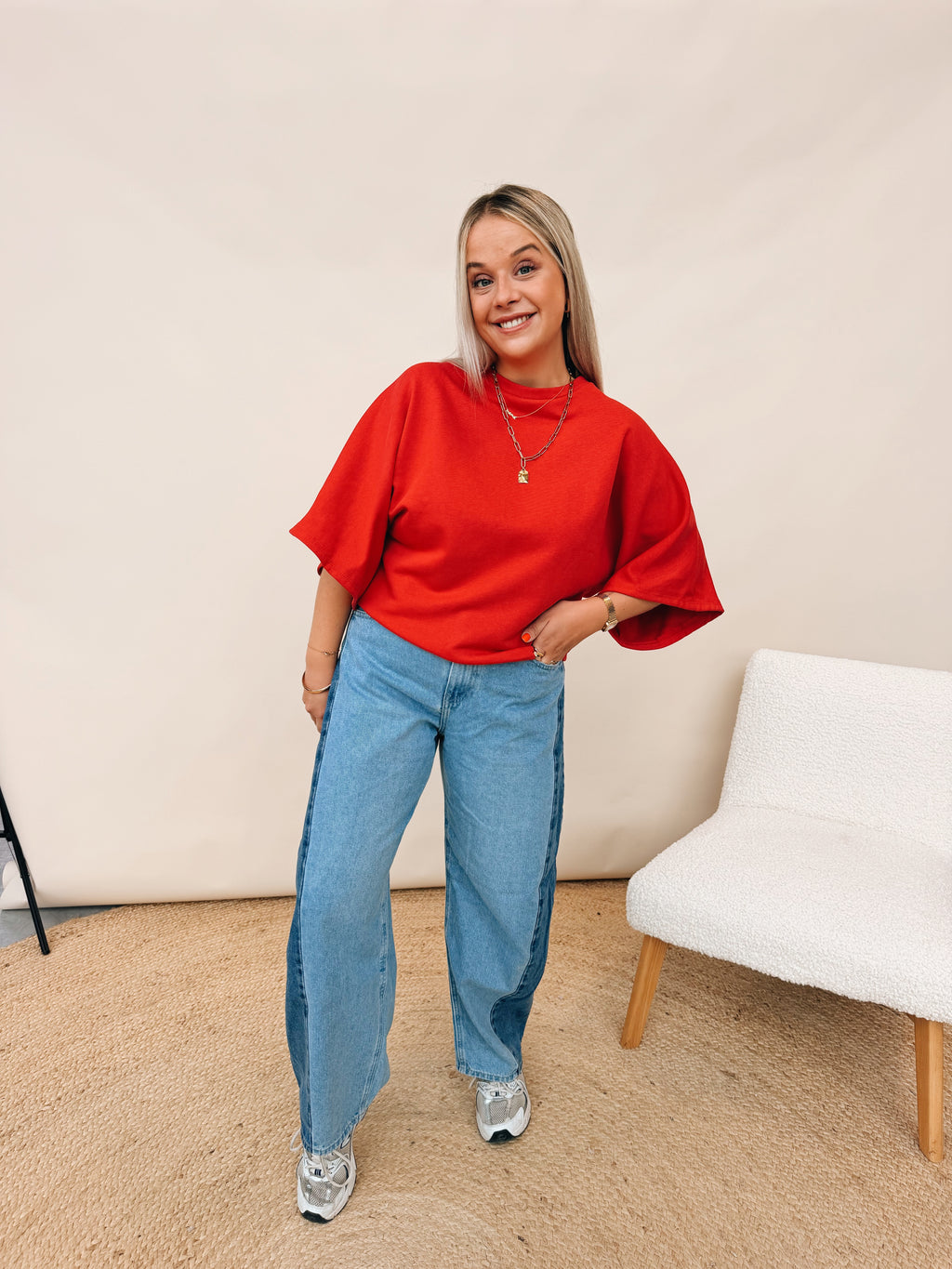 Elodie Top Rood