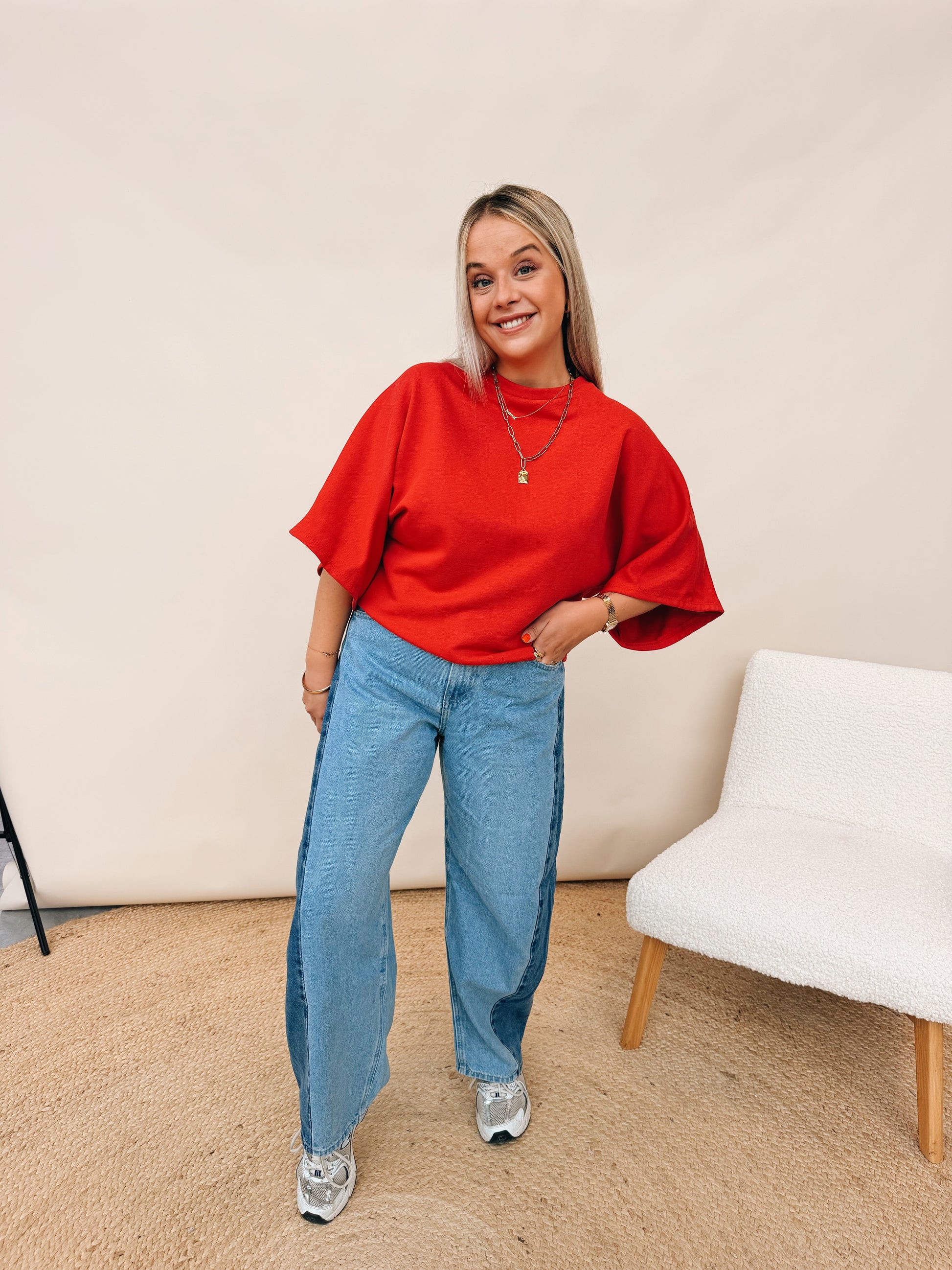 Elodie Top Rood