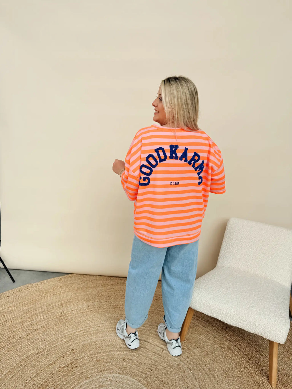 Shirt Good Karma Oranje