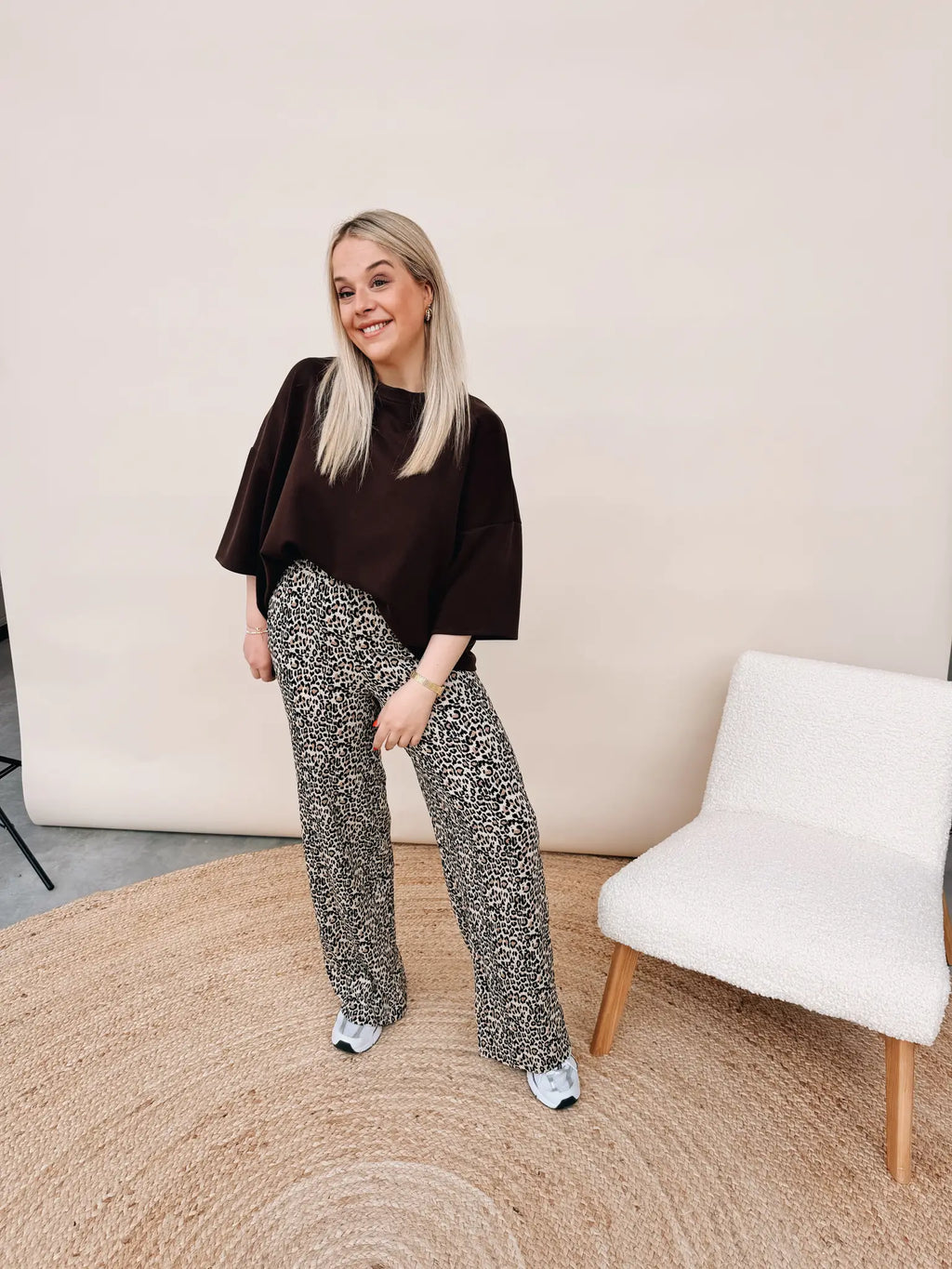 Vieve Leopard Pantalon