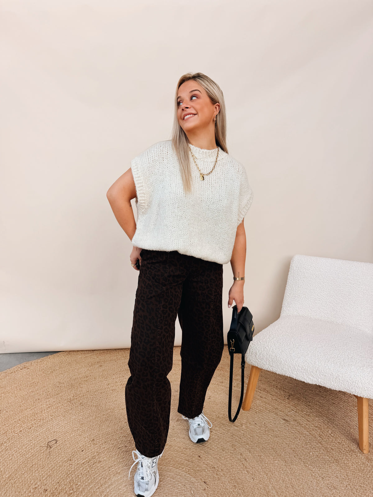 Apolline Knit Ecru