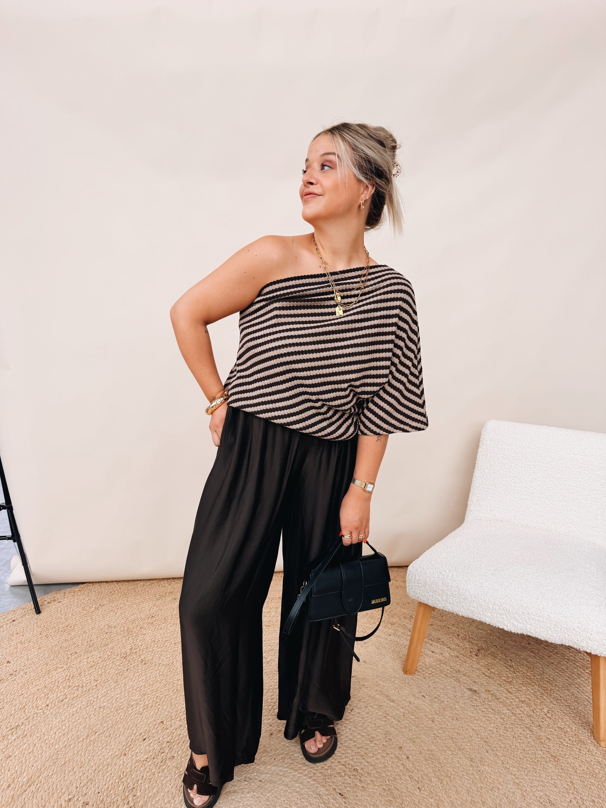 Nuria Pantalon Choco