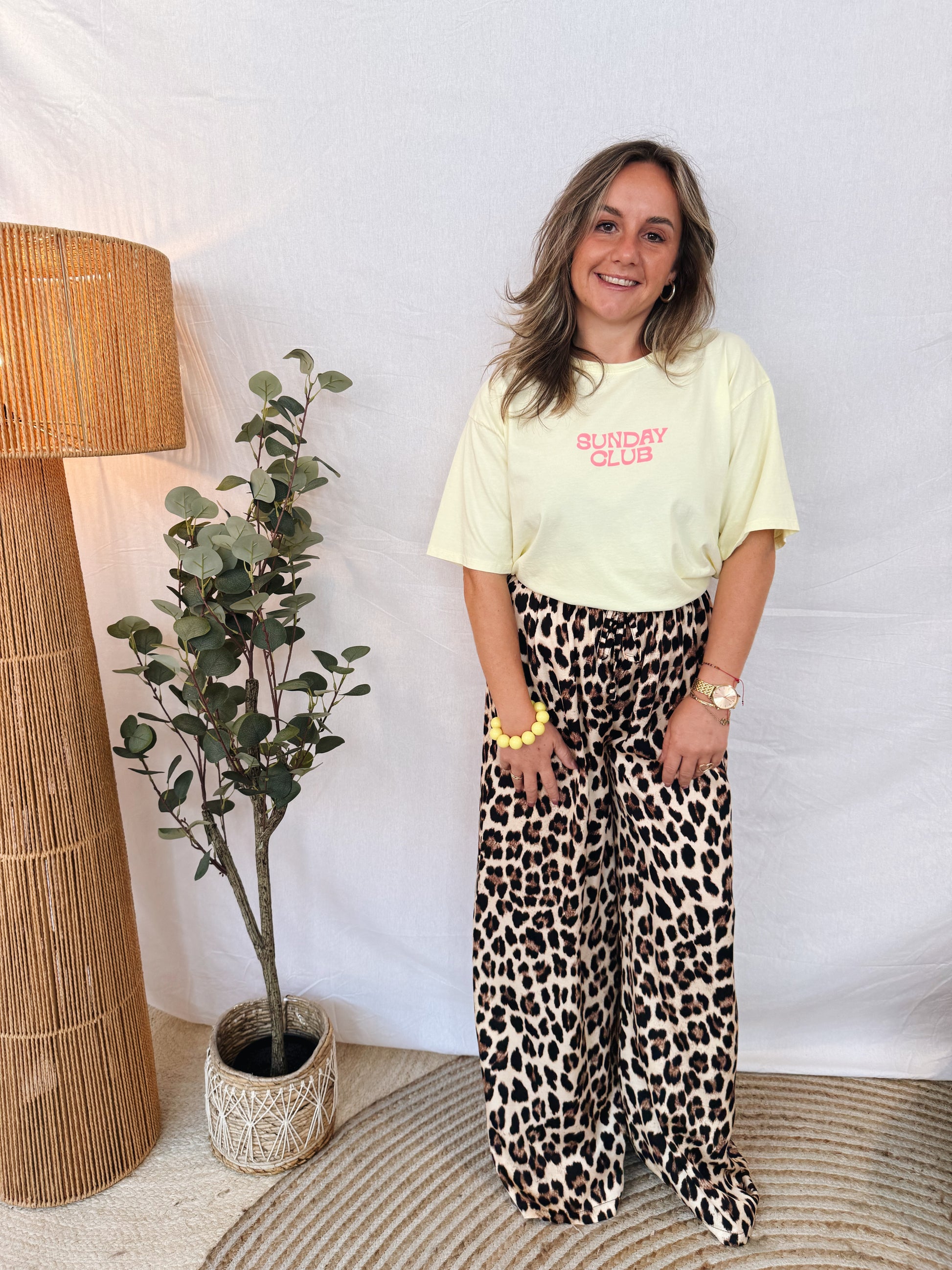 Buna Leopard Pantalon