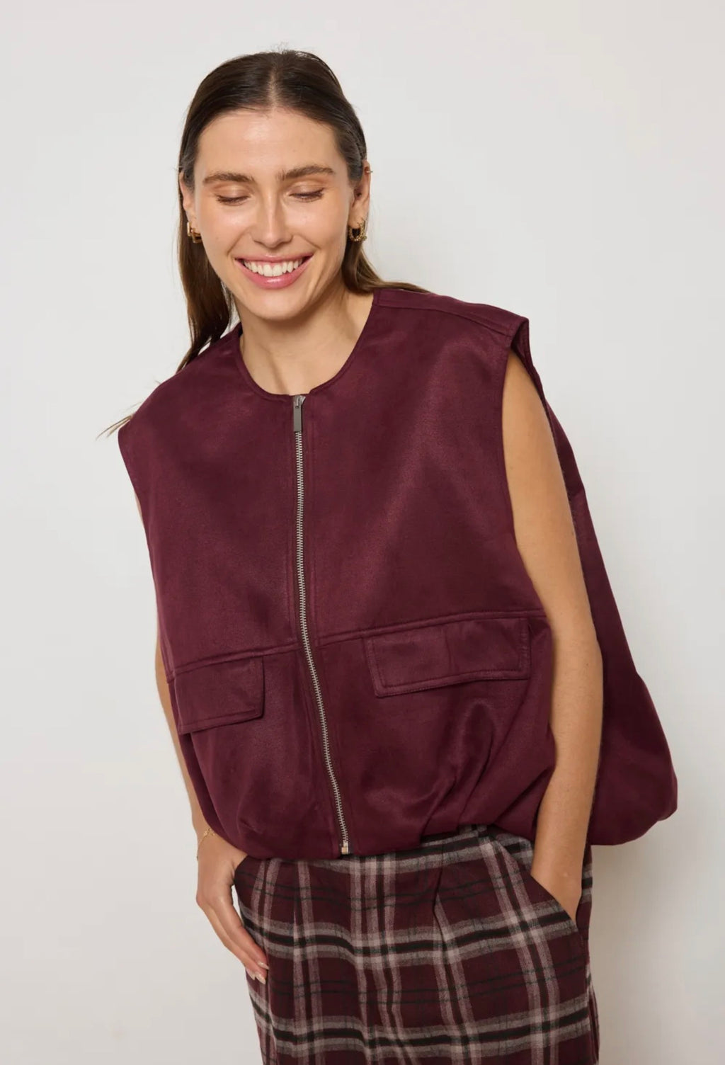 Mina Jacket Bordeaux