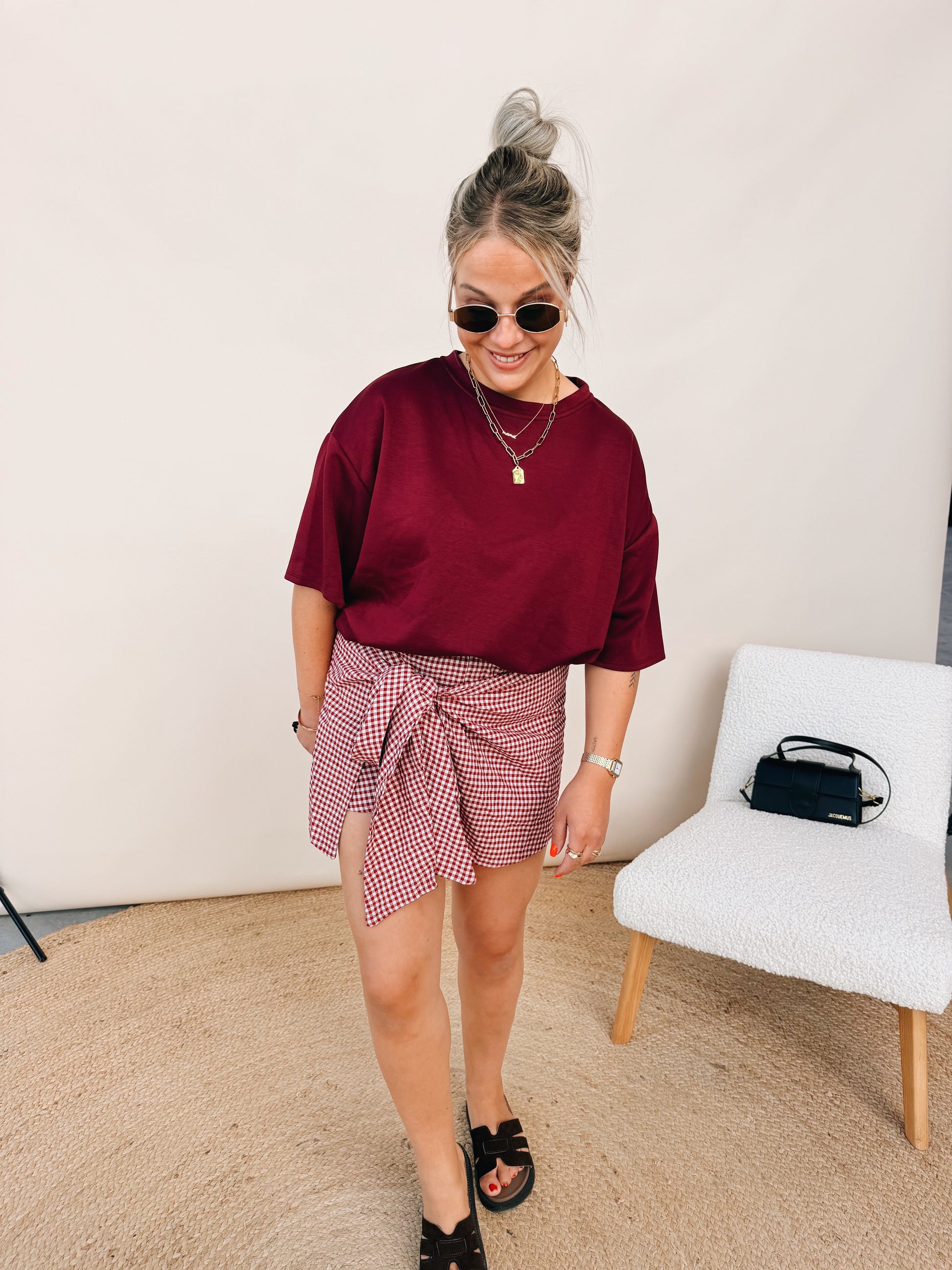 Lana Skort Rood