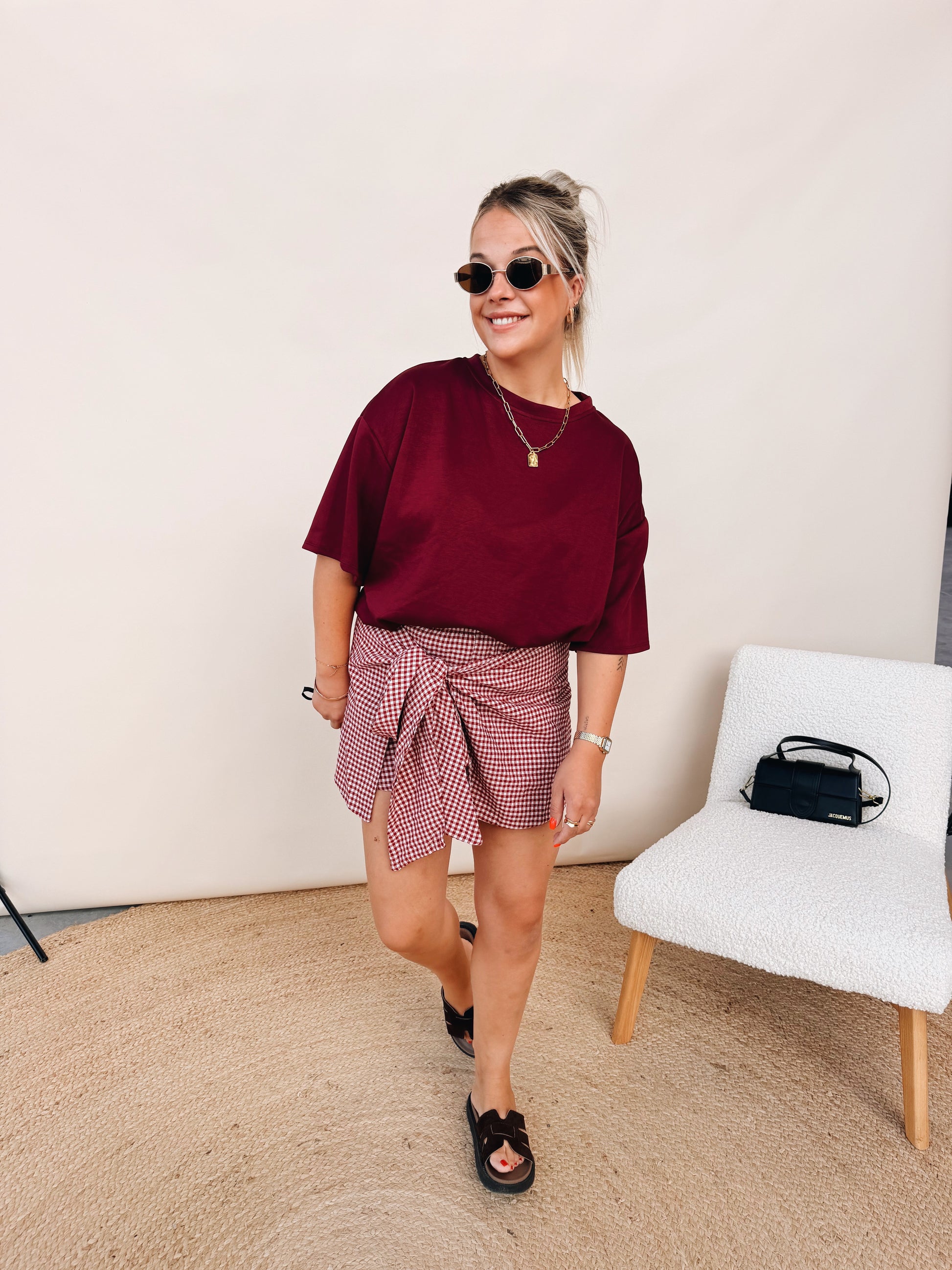 Lana Skort Rood