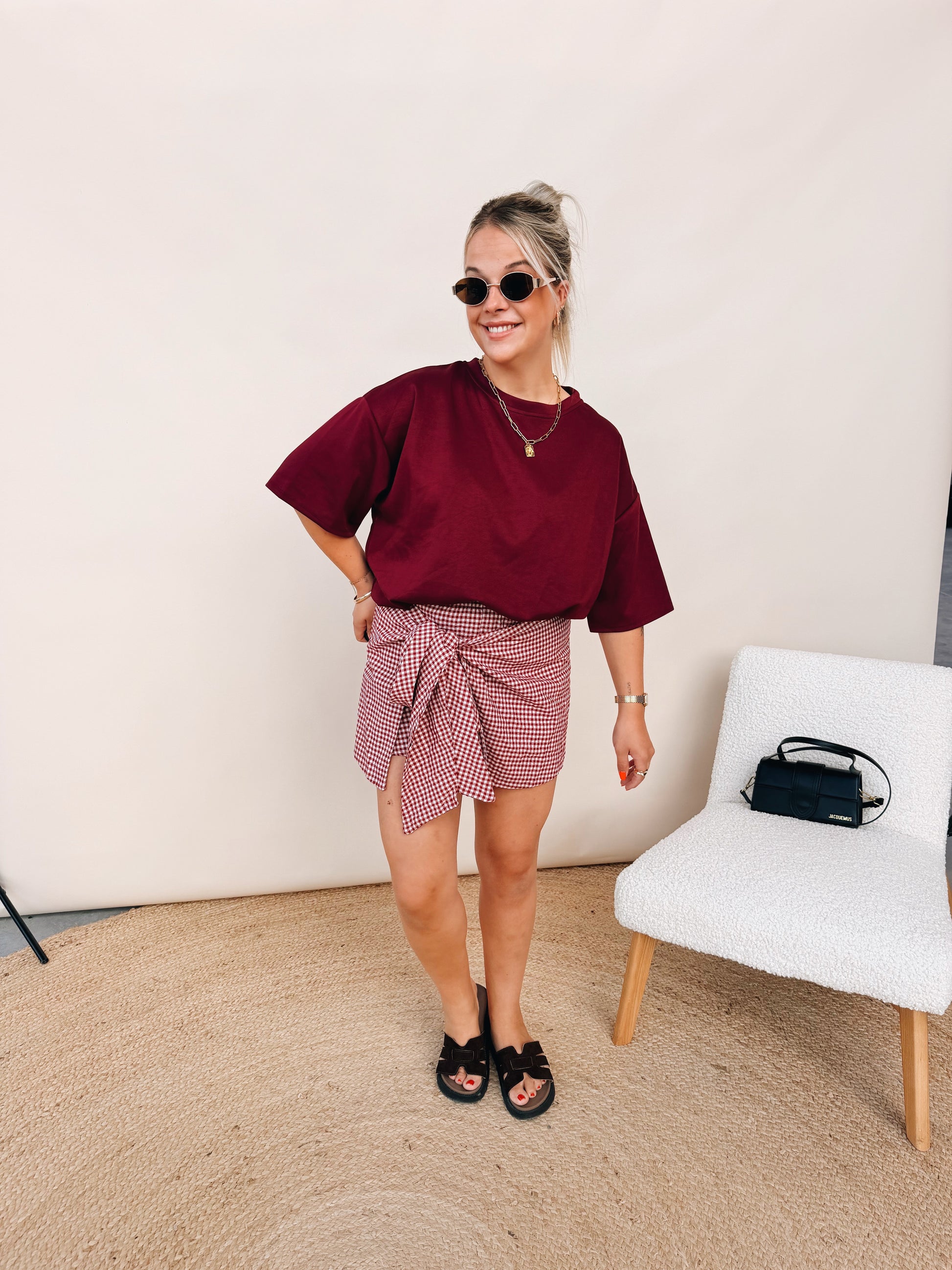 Lana Skort Rood