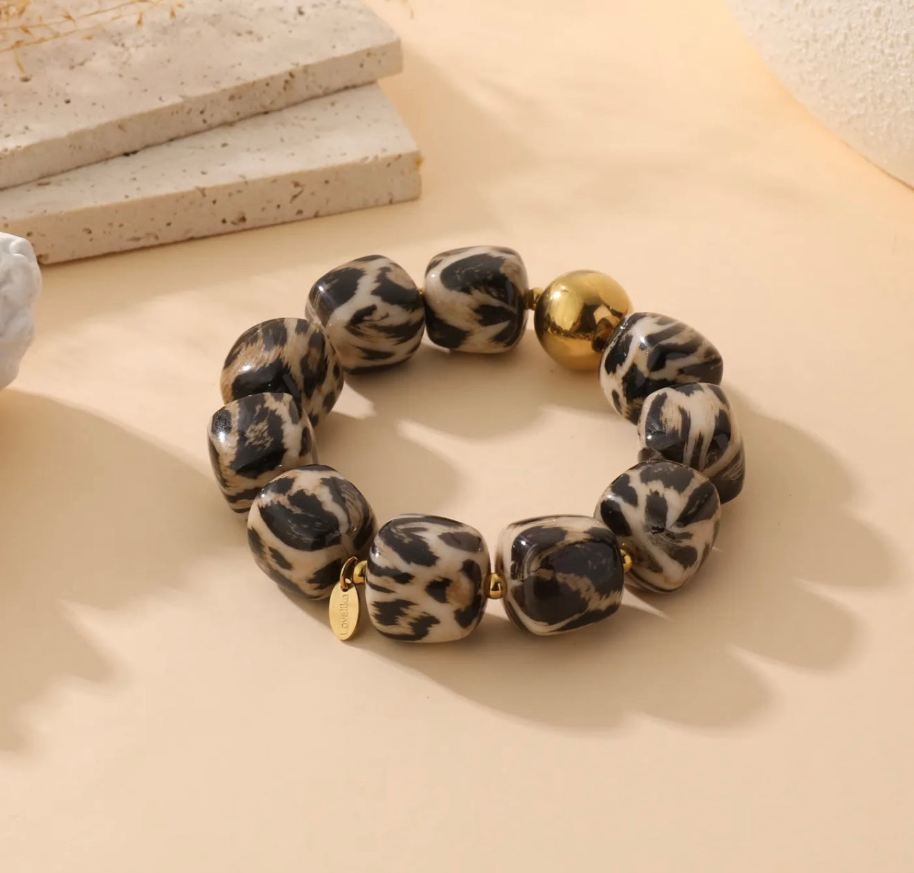 Gigi Armband Leopard