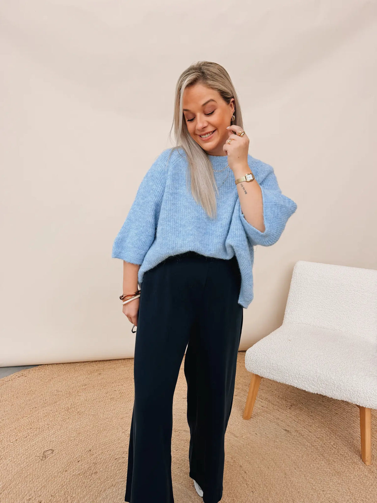 Chloé Pull Babyblauw
