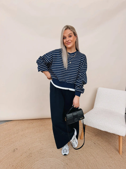 Emilie Sweatshirt Navy