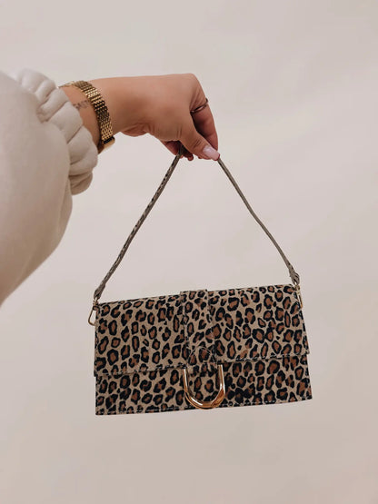 Nina Leopard Bag