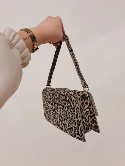 Nina Leopard Bag