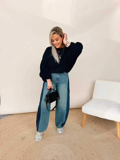 Linde Balloon Jeans Bicolor