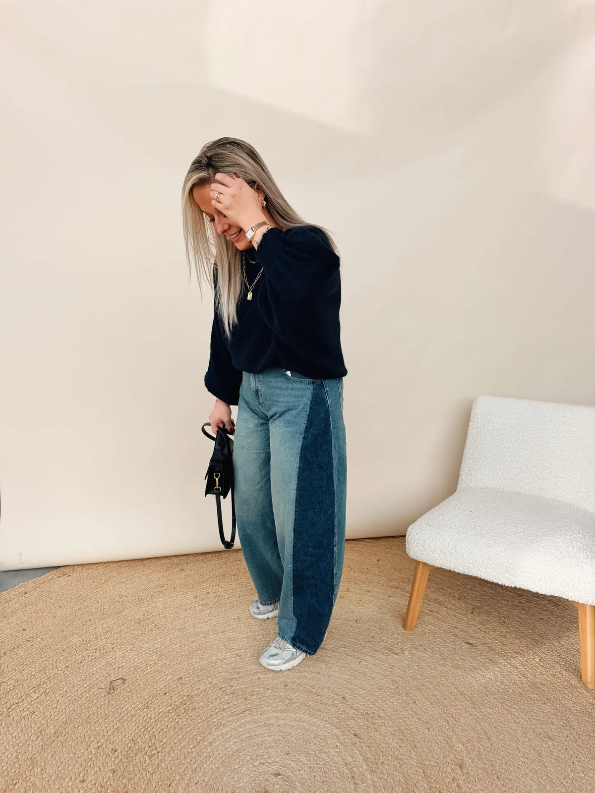 Linde Balloon Jeans Bicolor