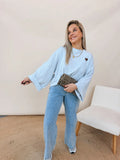 Leona Shirt Lichtgrijs