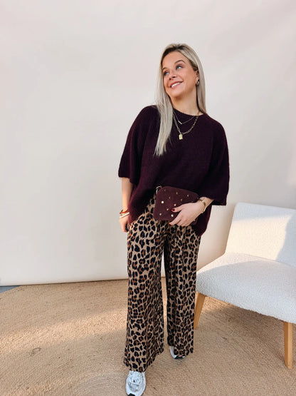Chloé Pull Burgundy