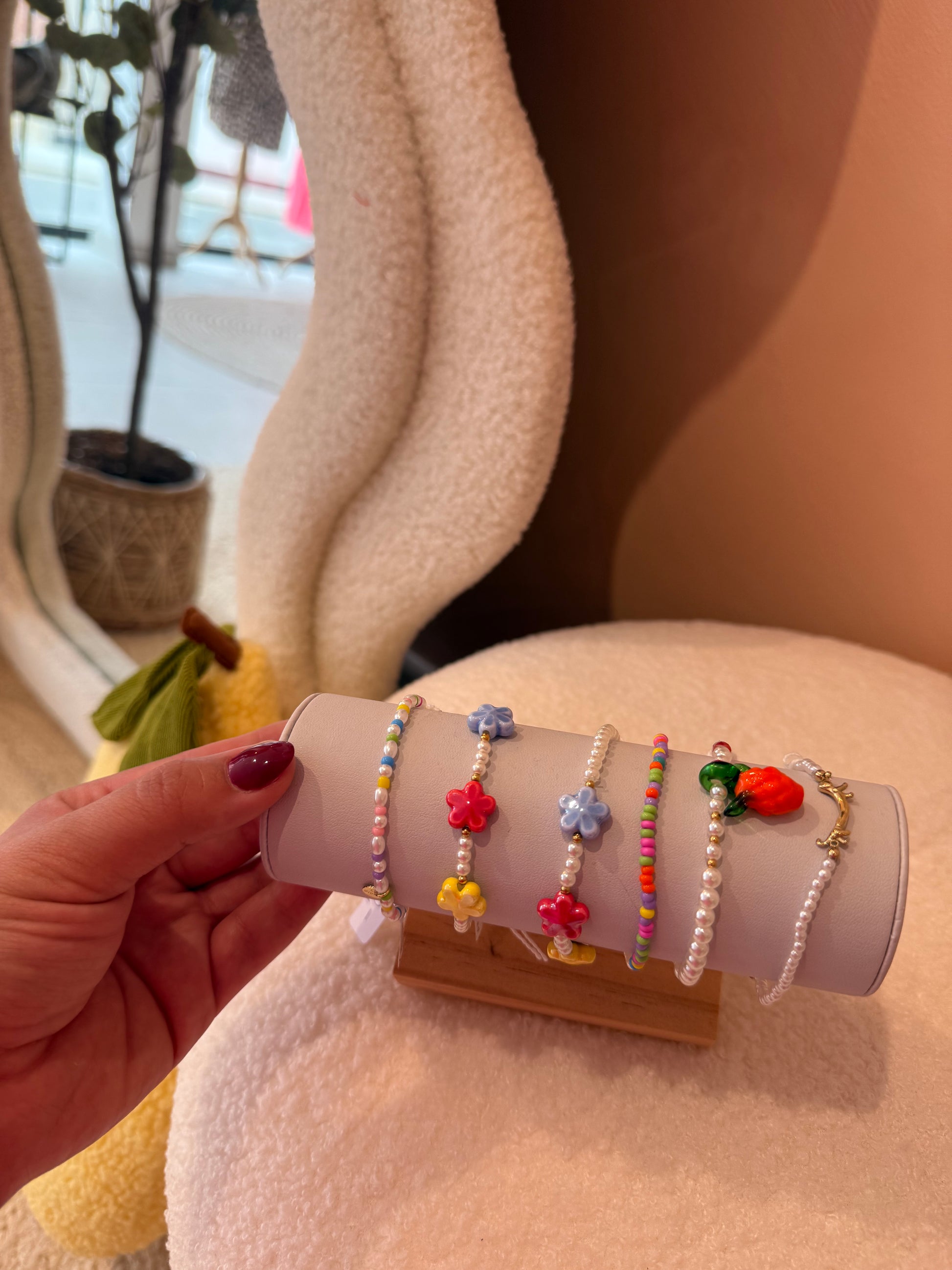 Armbandjes Satine (€10,-)